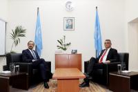 President of Republic of Cyprus and representative of self-proclaimed Northern Cyprus met under auspices of UN