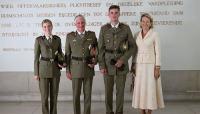 Prince Gabriel's big military milestone brings Belgium's royal family together