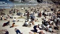 Beach photo from 1940s 'proves' time travel is real with odd detail