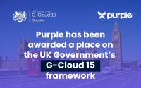 Purple secures a place on the UK Government's G-Cloud 15 framework