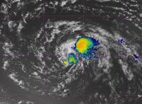 Tropical Storm Dolly forms, but quickly unravels east of the islands