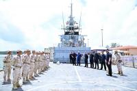 HMS Tamar: Royal Navy warship makes emotional visit to Cambodia to 'showcase what Britain can offer'
