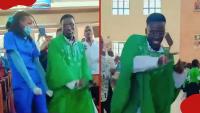 Video of fake Kenyan Catholic priest dancing vigorously before his arrest amuses