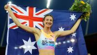 Aussie tastes victory, but headlines snatched by stunning world records