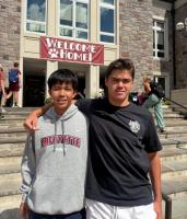 Freshman tennis players face off in Rwanda, reunite as roommates
