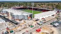 Premier League stadium looks like a construction site just a day before first home game with key features not ready