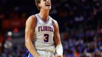 Former Florida basketball center Micah Handlogten transfers to SEC rival