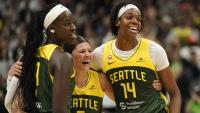 Awa Fam and Dominique Malonga are focused on the present, but their future in Seattle looks bright