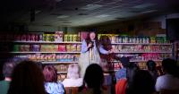 For one night, a Filipino grocery store in Raleigh became a comedy club