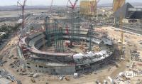 A’s Las Vegas ballpark by BIG & HNTB hits construction milestone