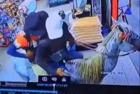 Wild West Horseback Robbery at the Mini-Market in Río Hato Panama.