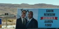 Suspect in Las Vegas political sign vandalism arrested on bench warrant
