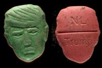 Wild Trump-shaped ecstasy pills impose ‘Red Alert’ lethal consumption threat, Dutch drug agency says