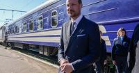 Haakon V became the new king of Norway. He visited Ukraine