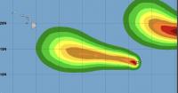 Lowell forecast approaching Hawaii remains uncertain as storm interacts with Karina