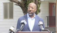 Warnock calls for data center moratorium in Georgia