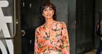Constance Zimmer Wore This Flattering Dress Style in Autumn-Inspired Florals