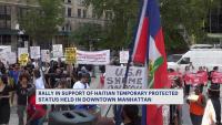 'We belong here.' Rally held in support of Haitian Temporary Protected Status