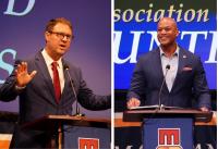 The debate over the debate, and Magruder steps down from green bank, in political notes