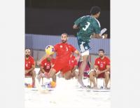 Beach soccer squad go down to Saudi in friendly