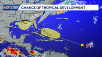 Areas of interest for tropical development | National Hurricane Center looking at Gulf and Atlantic
