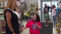 Young girl in Woolwich raises $500 for food bank through lemonade stand