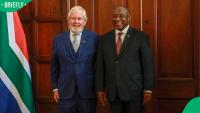 Cyril Ramaphosa meets US Ambassador Brent Bozell III, South Africans question the engagement