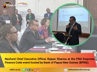 Nasfund co-signs PNG Empower Finance Code
