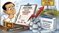 Sri Lanka has to pay more for vaccines