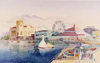 Watercolor Artist Theresa Troise Heidel Returns to Ridgefield Park Library for Second Art Exhibit and Fundraiser