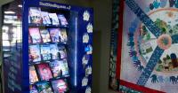 North Woods International School unveils book vending machine to reward student success