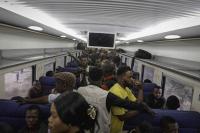 Kinshasa's urban train returns to beat city gridlock