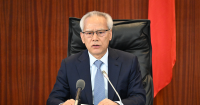 Macao chief executive Sam Hou Fai makes first official Singapore visit