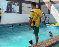 In Gaza, amputee children find confidence and hope in a swimming pool