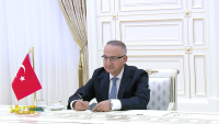 Newly Appointed Ambassador of Türkiye Presents Credentials to the President of Turkmenistan