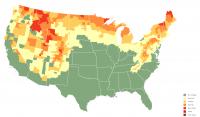 Week-by-week maps show when 2026 fall foliage will peak in Vermont