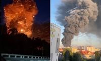 Putin strikes Ukraine ammo depot and launches relentless attacks on Kyiv after warnings Russia is preparing to strike Baltics