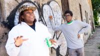 2 college students — and a growing fan club — are reinvigorating a West Baltimore shed