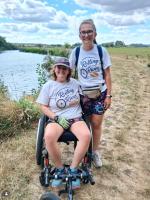 Lottie is attempting to wheel the entire length of the Thames – but the Thames Path itself is exposing the reality of accessibility in Britain