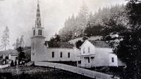 The town of Occidental started as a church, and that church is still there