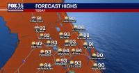 Orlando weather: Hot, humid with daily afternoon storms