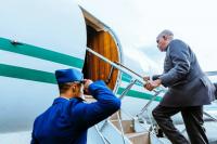 BREAKING: Shettima Leaves For AU Summit In Angola