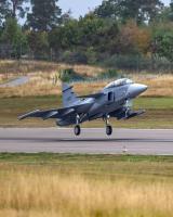 Saab Takes Two-Seat Gripen F Fighter into Air for the First Time