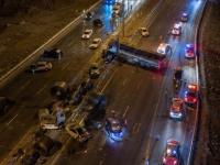 Oman crash: Steel-coil truck triggers 15-vehicle pileup