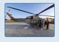 ROP Air Wing evacuates injured Indian national to Nizwa Hospital