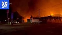 Kyiv warehouse explosion kills 37 on third night of aerial assault