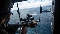 Marines board, sink alleged drug ship off Ecuador