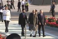 PM Modi arrives in Uzbekistan