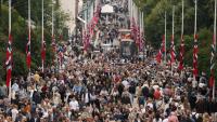 Norway mourns King Harald V as thousands gather at royal palace to bid farewell to monarch after his death at 89
