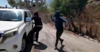 Palestinian woman and NBC News team attacked by masked Israeli settlers